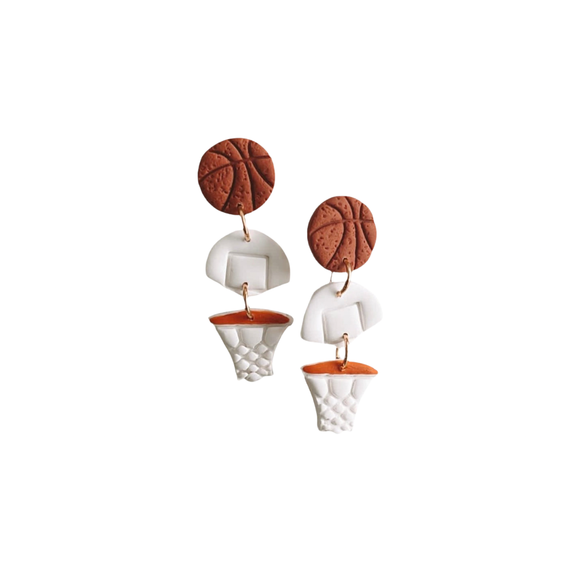Basketball Clay Earrings | Basketball, Gifts, Jewelry