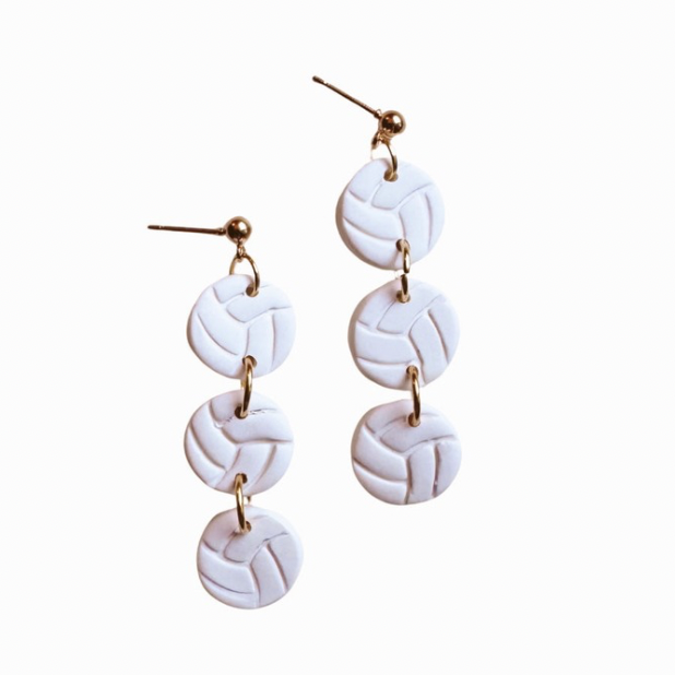 Volleyball Earrings | Custom Team Earrings