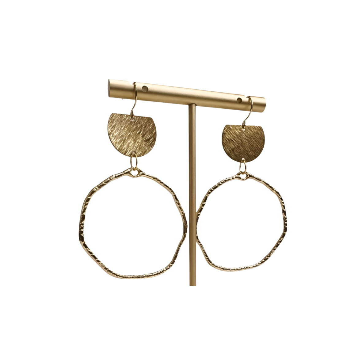 Gold Minimal Earrings | Statement Earrings