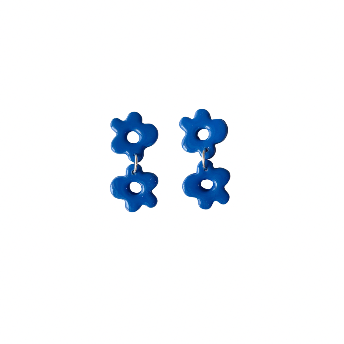 Alexis-Royal Blue Flowers