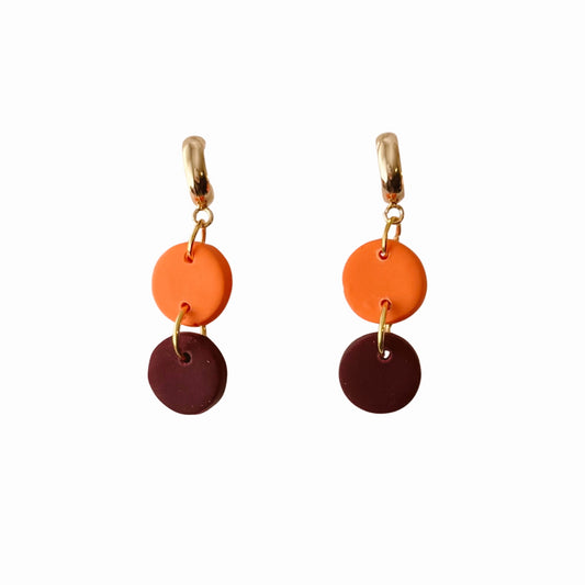 Ember-Maroon and Orange