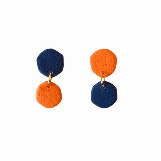 Laine-Navy and Orange
