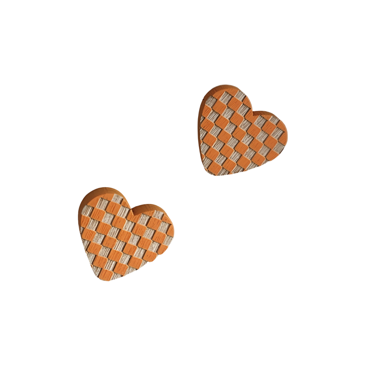 Wood Studs-Orange