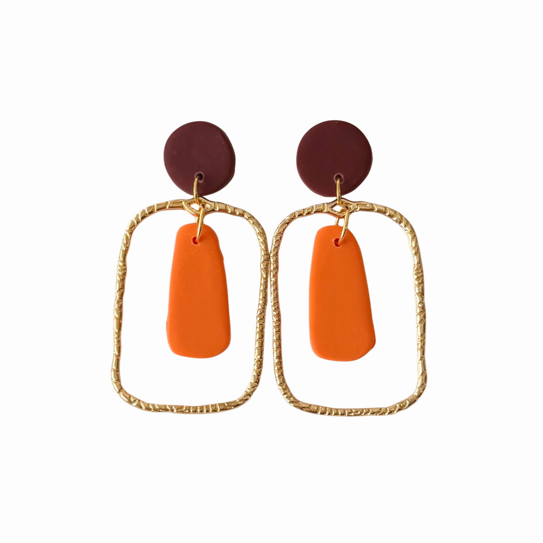 Blake-Maroon and Orange