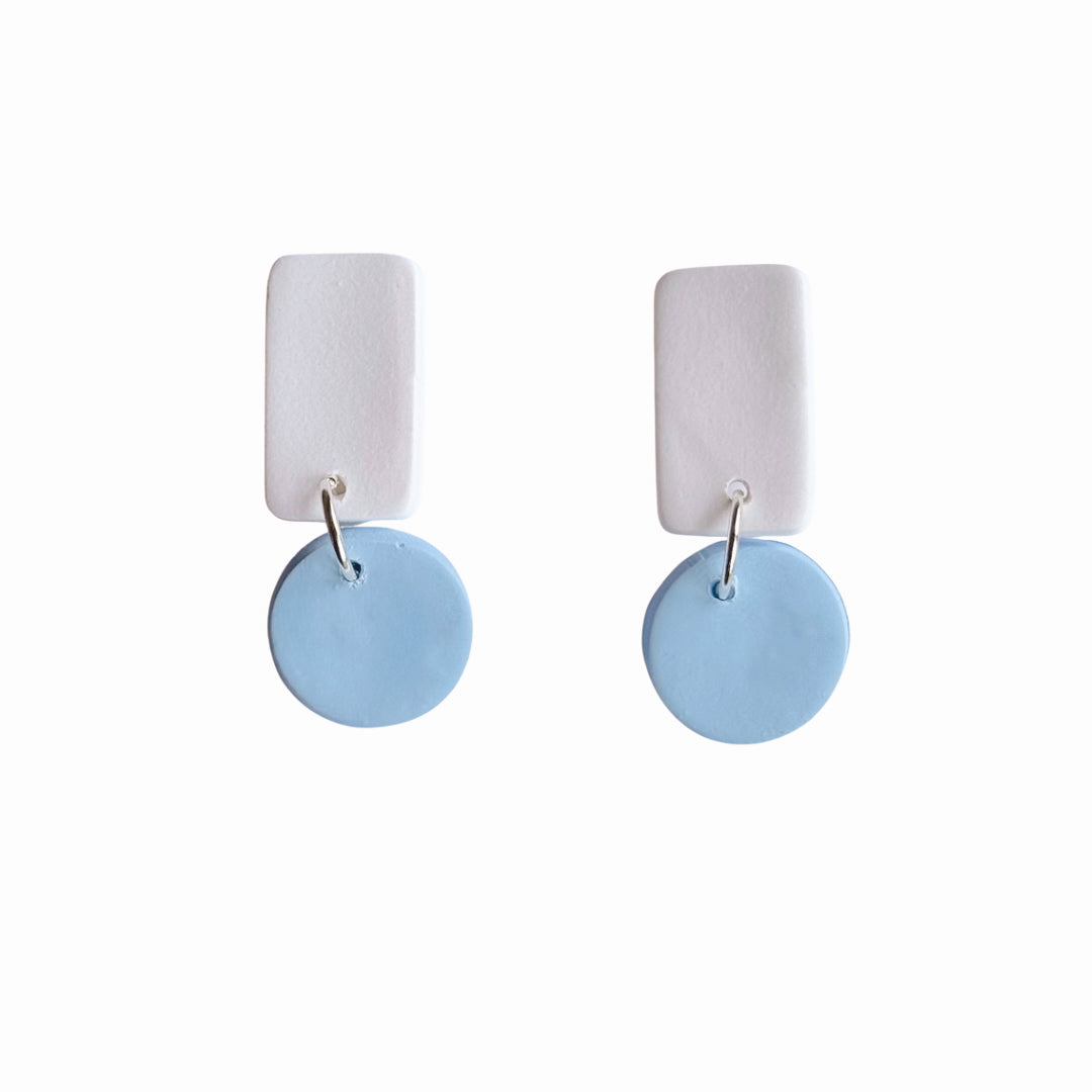 Reign- Pale Blue and White