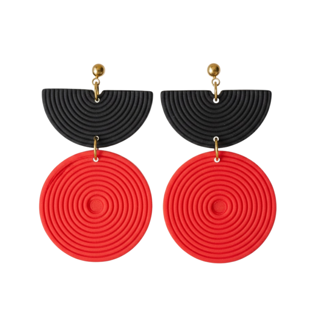 Hallie-Red and Black