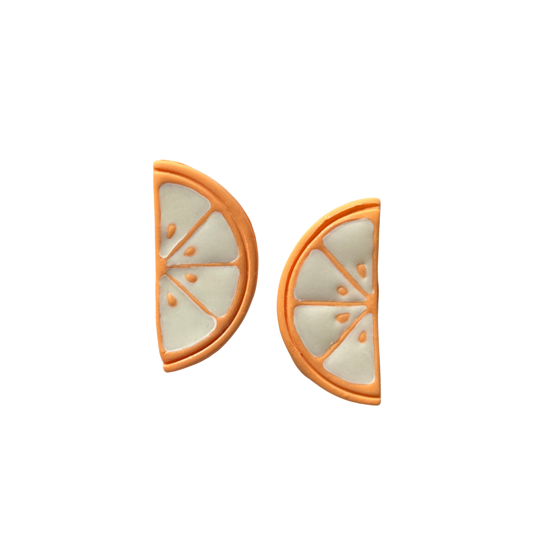 Orange Slice Studs