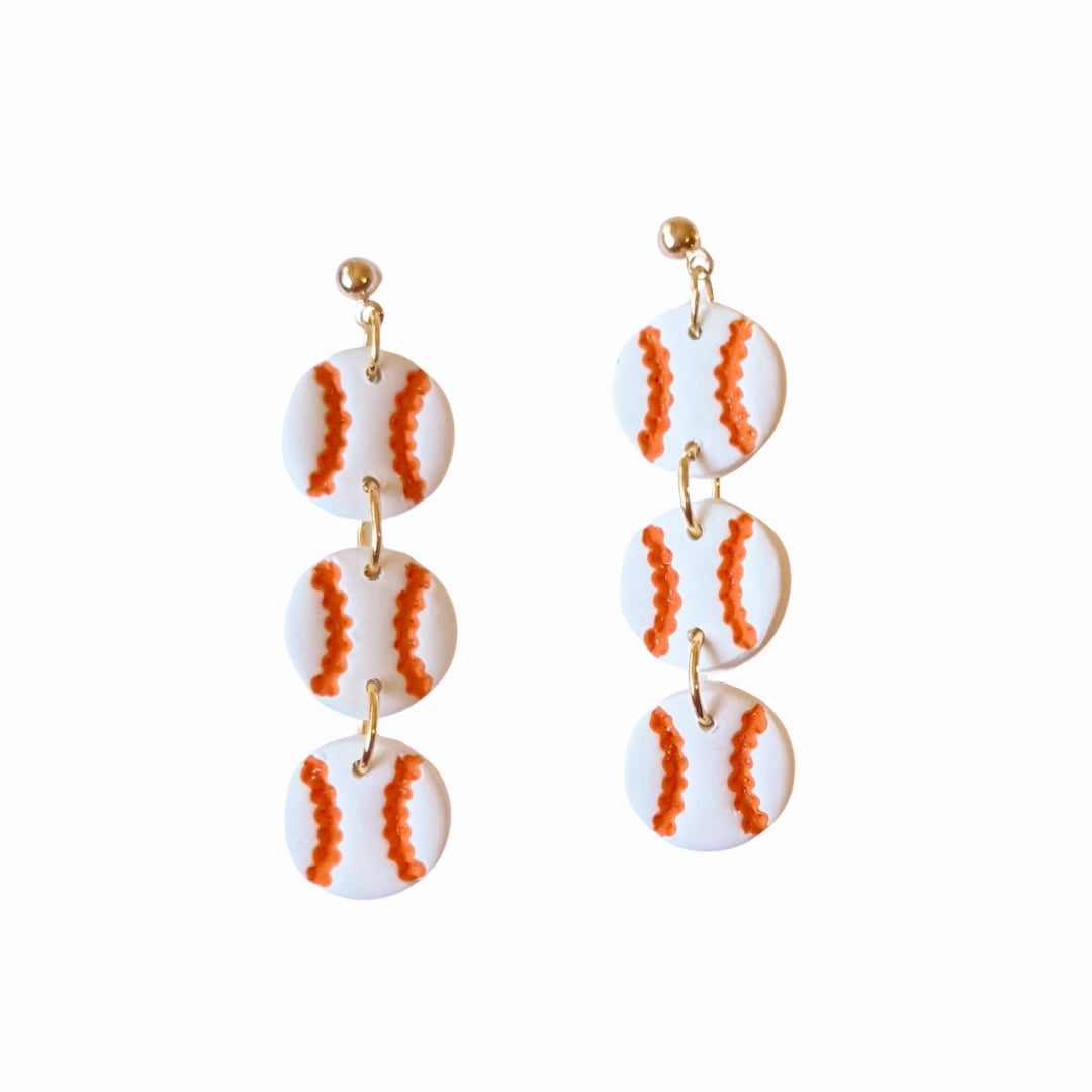 Baseball-Baseball Orange Laces