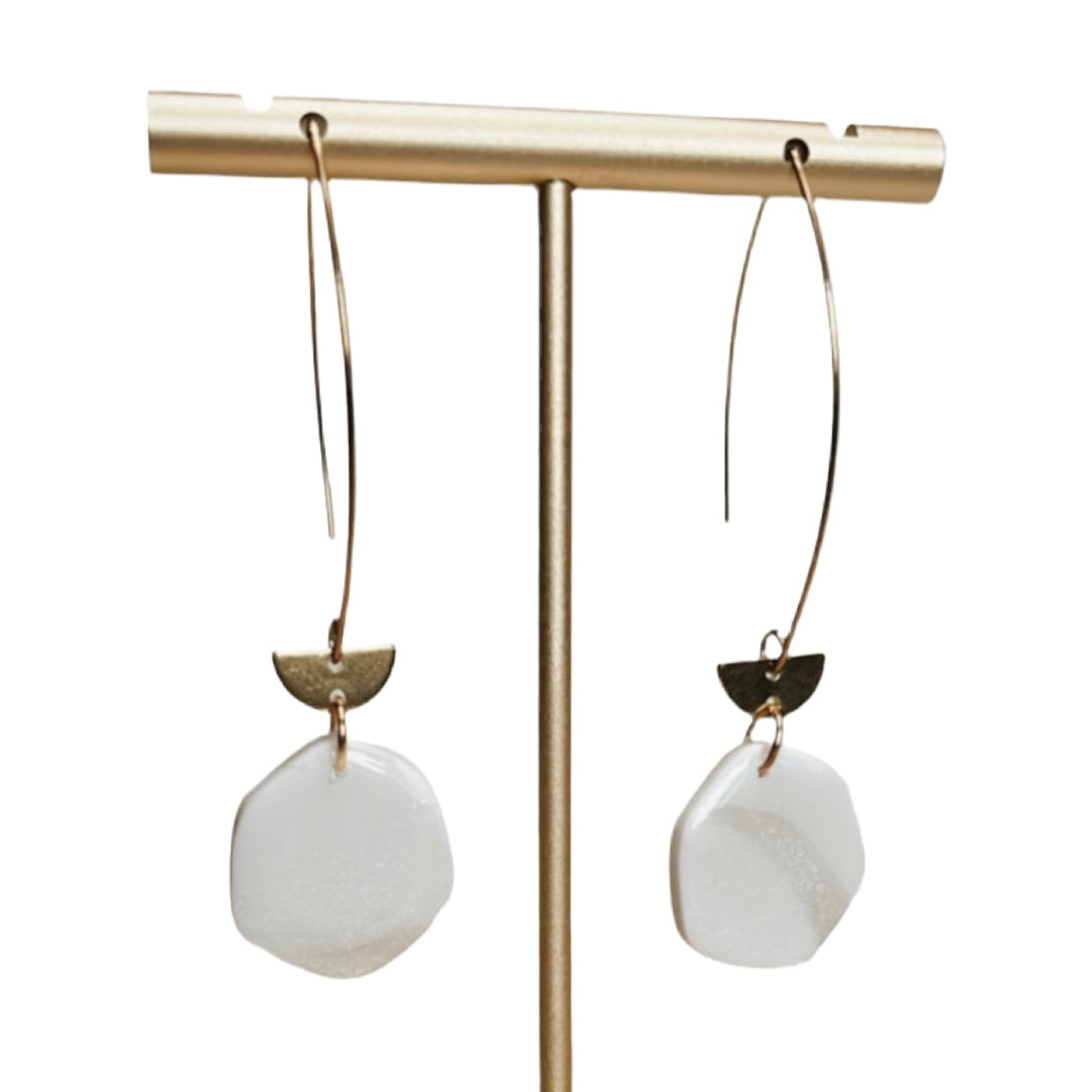 Bridal Earrings | Pearl, White, Elevated, Jewelry