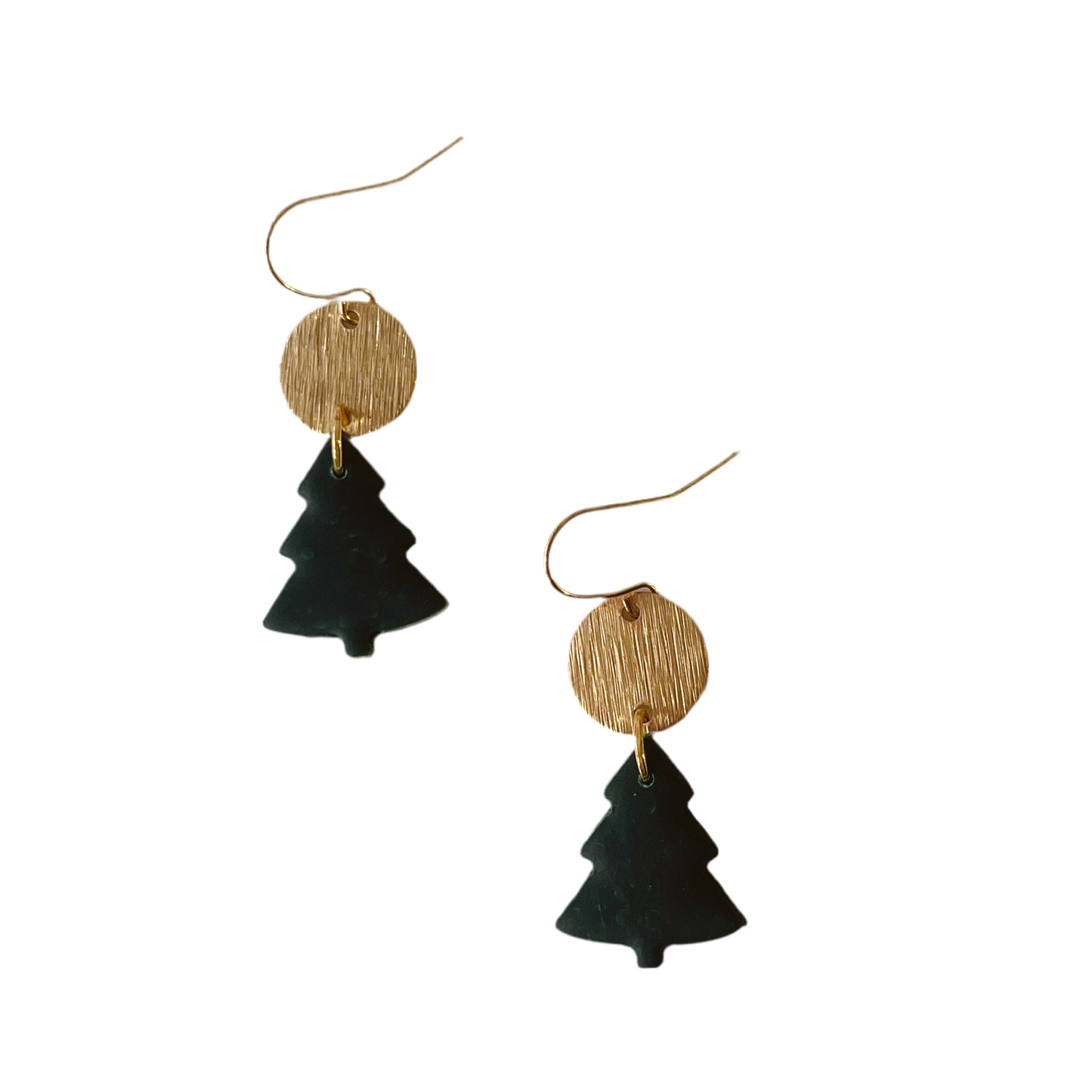 Dainty Christmas Tree Earrings | Dainty Holiday Jewelry