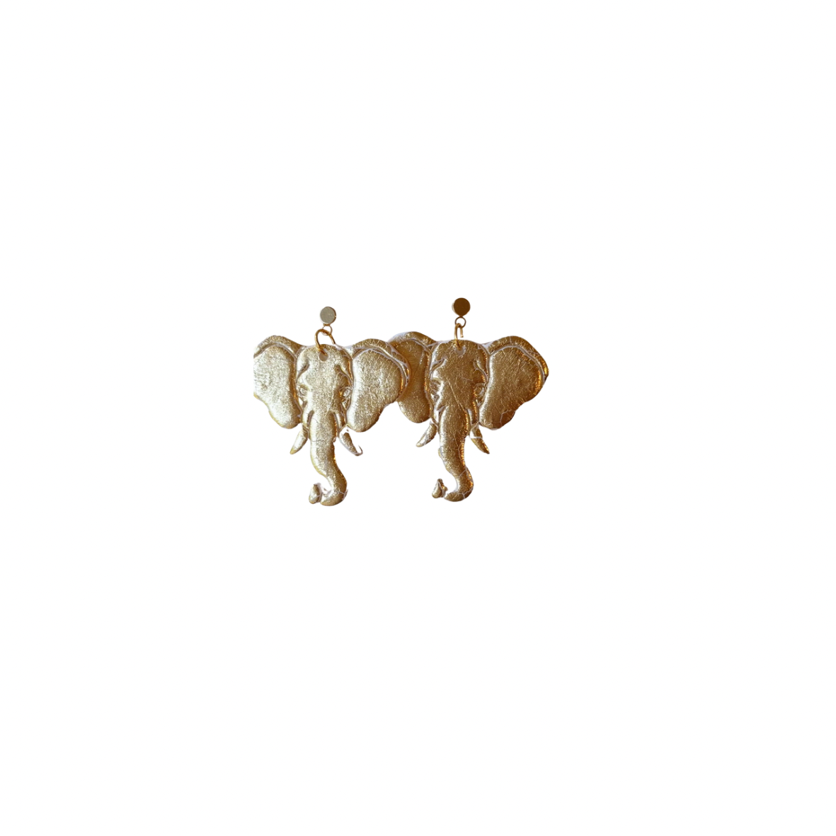 Elephant Gold Earrings