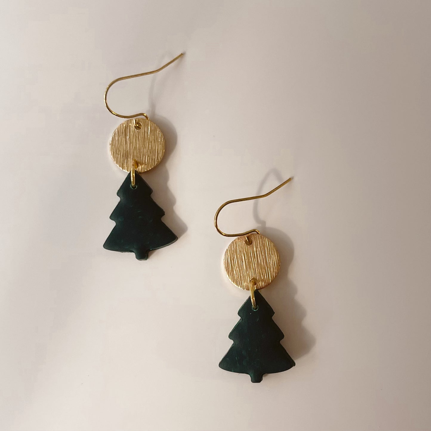 Dainty Christmas Tree Earrings | Dainty Holiday Jewelry