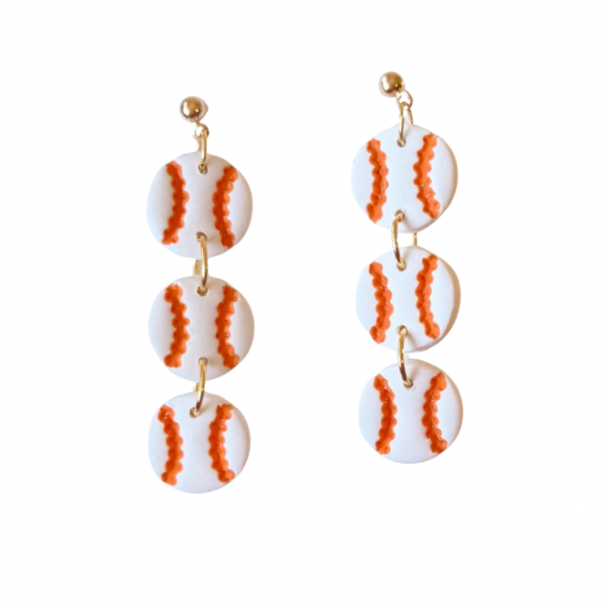 Baseball-Baseball Orange Laces