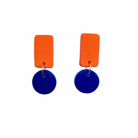 Reign-Ultramarine Blue and Orange
