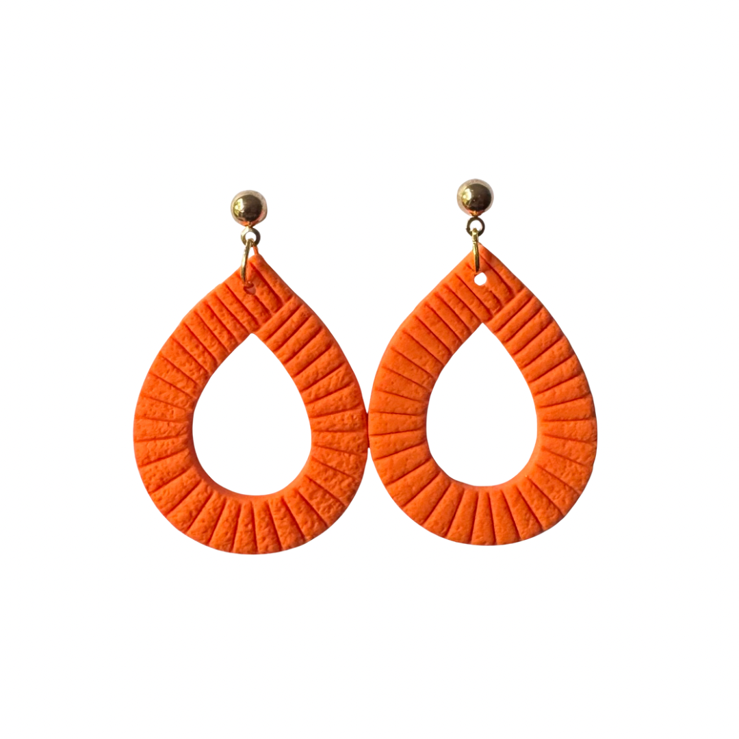 Orange Teardrops