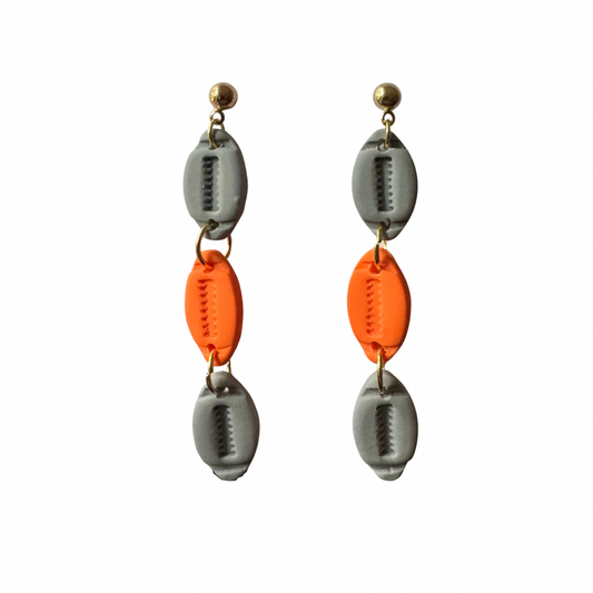 Orange and Grey Footballs