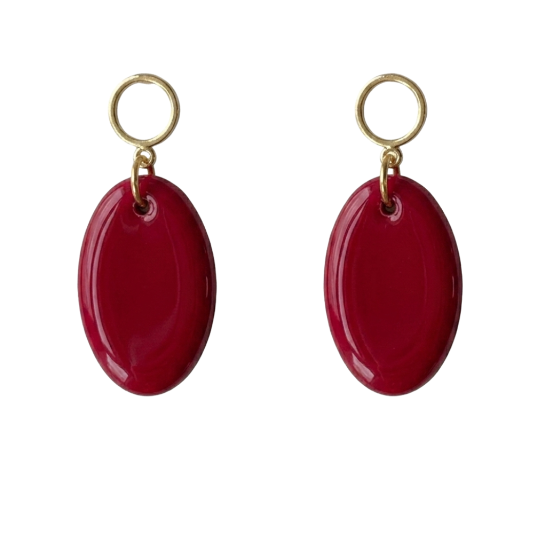 Bailey Open Circle | Gold Stud Earrings