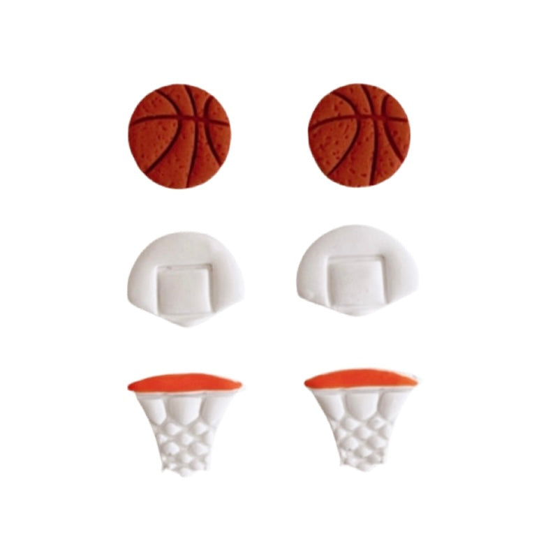 Basketball Stud Set | Sports, Jewelry, Game Day
