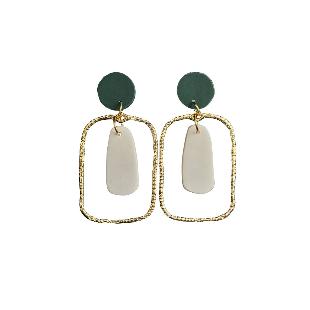 Blake-Forest Green and White