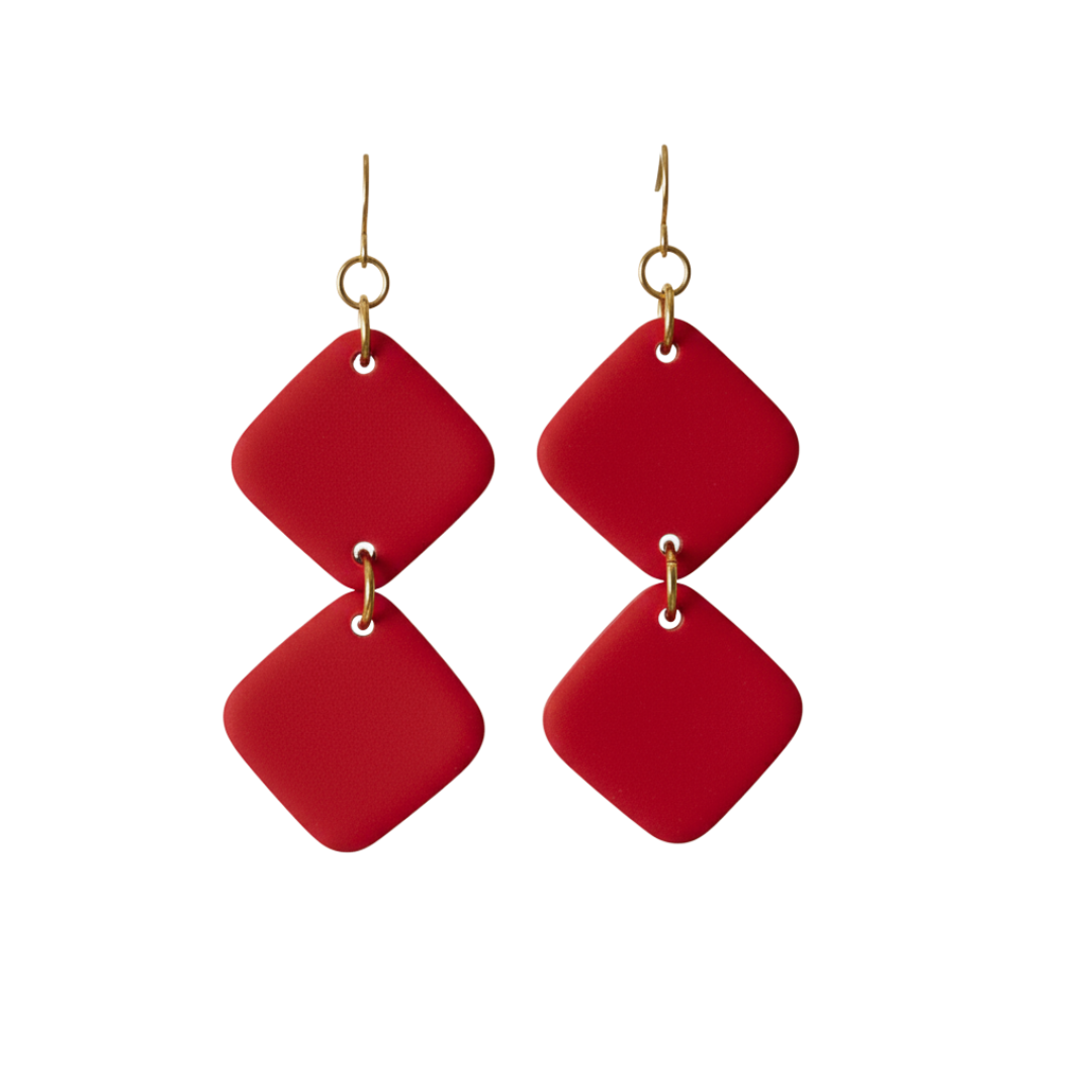 Ellison | Gameday Clay Drop Earrings