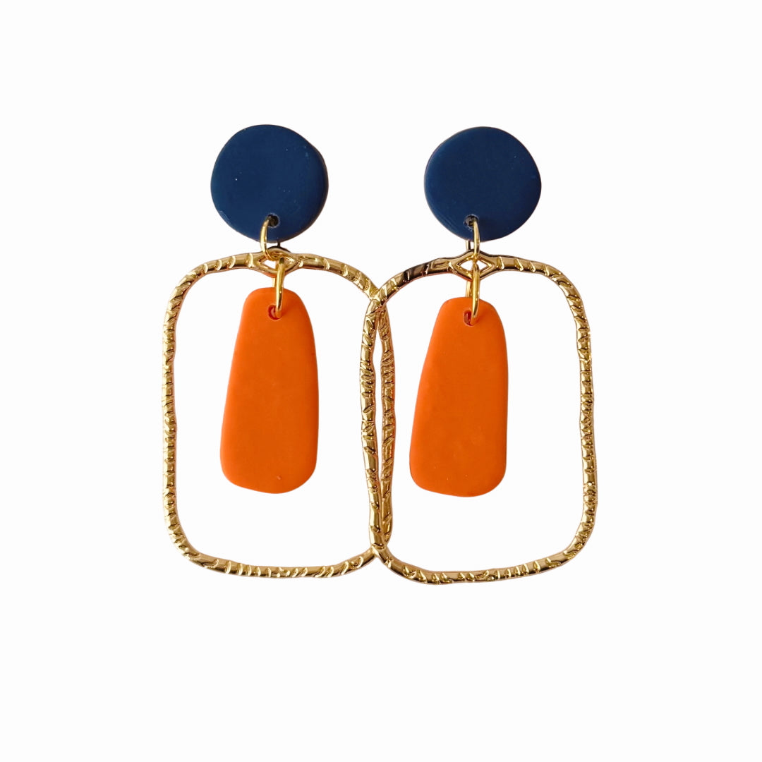 Blake-Orange and Navy