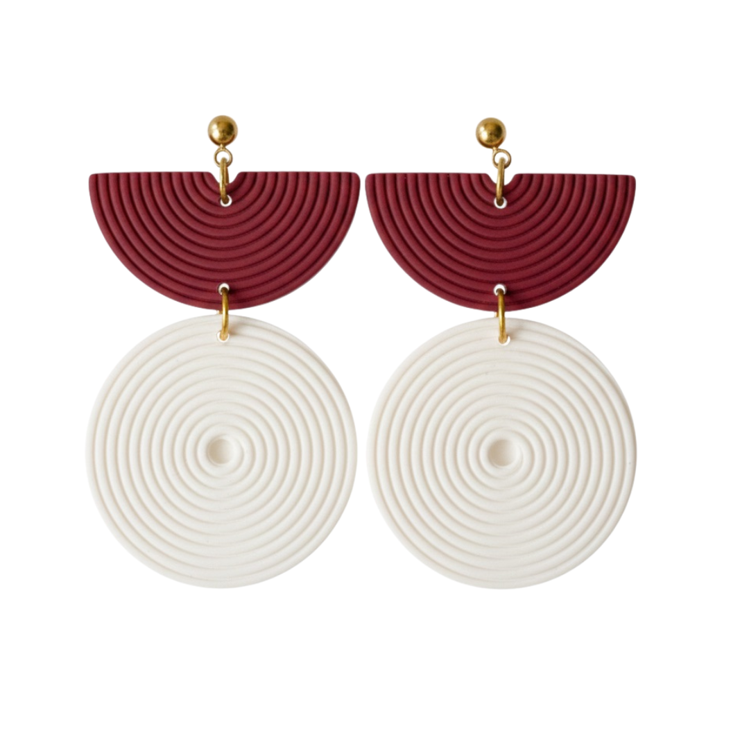 Hallie-Crimson and White