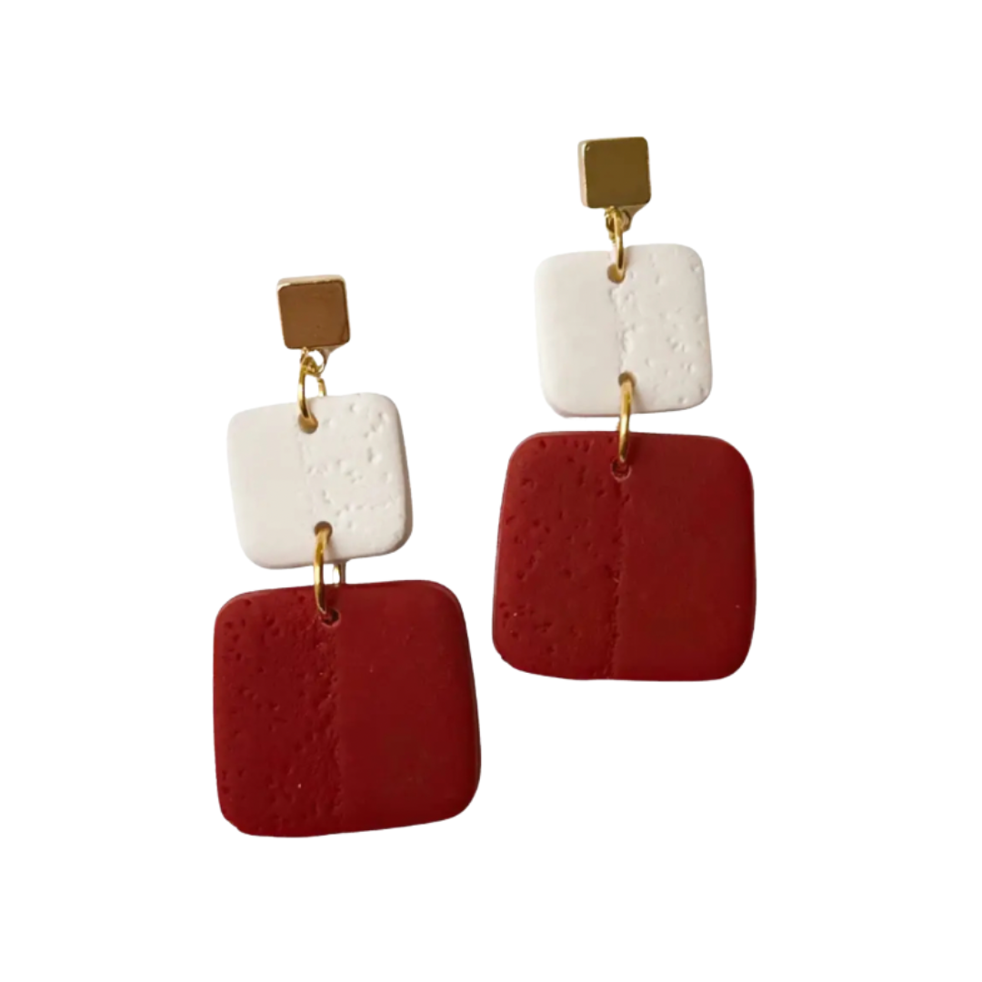 Leah-Crimson and White