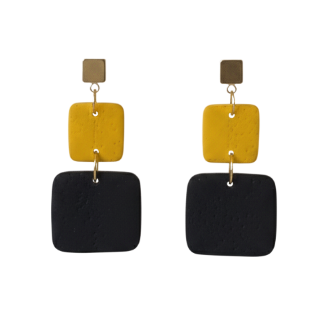 LEAH- BLACK AND YELLOW
