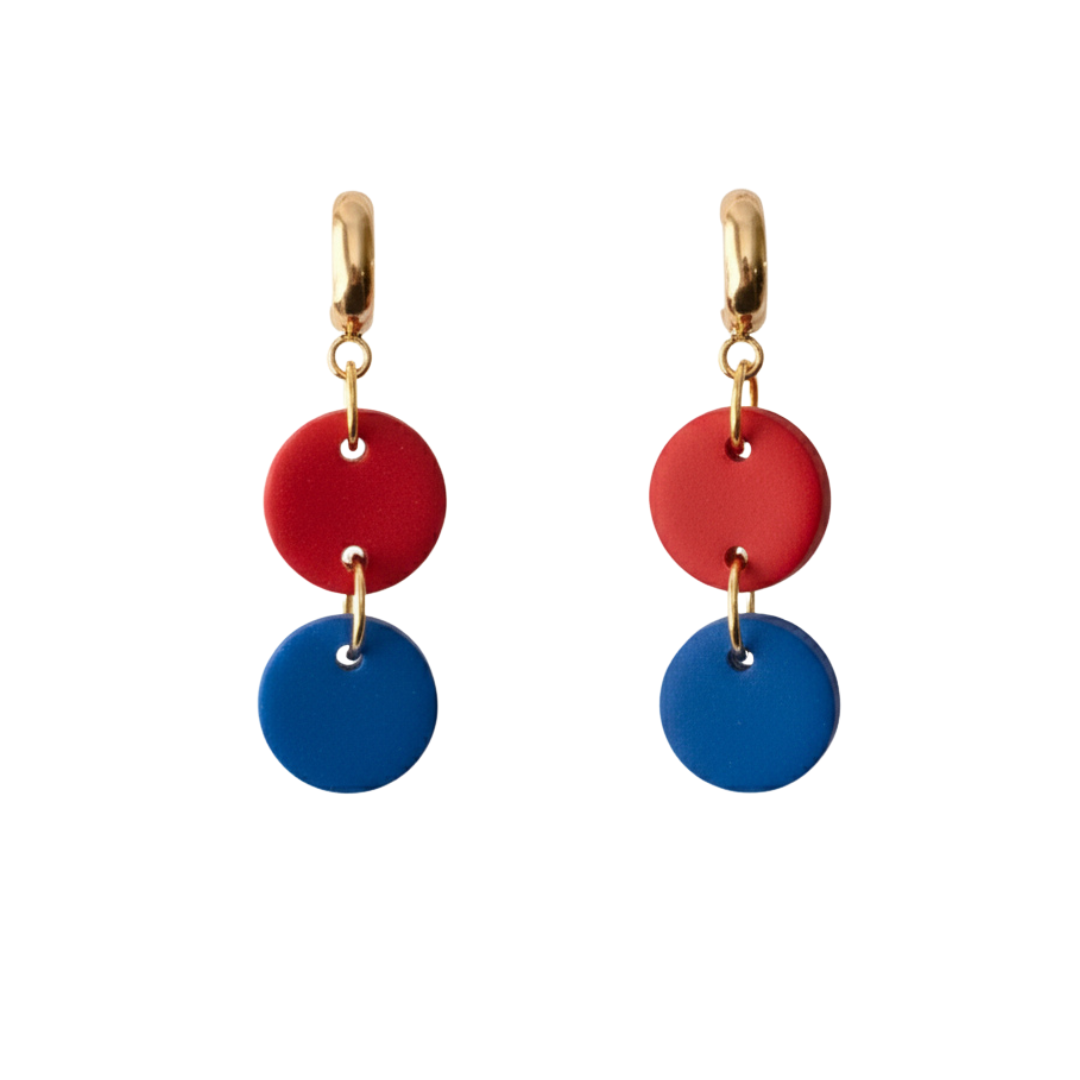 Ember-Royal Blue and Red