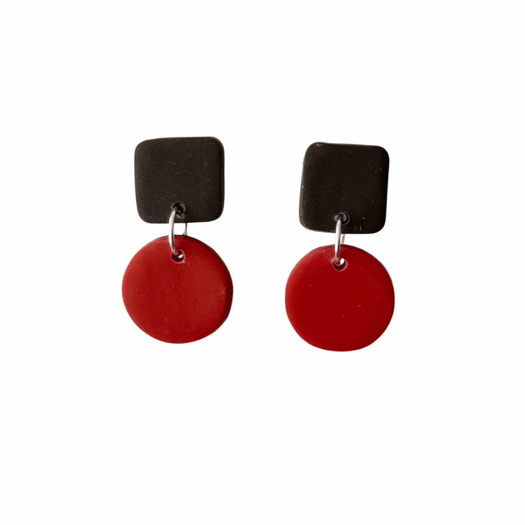 Emelyn-Cardinal Red and Black