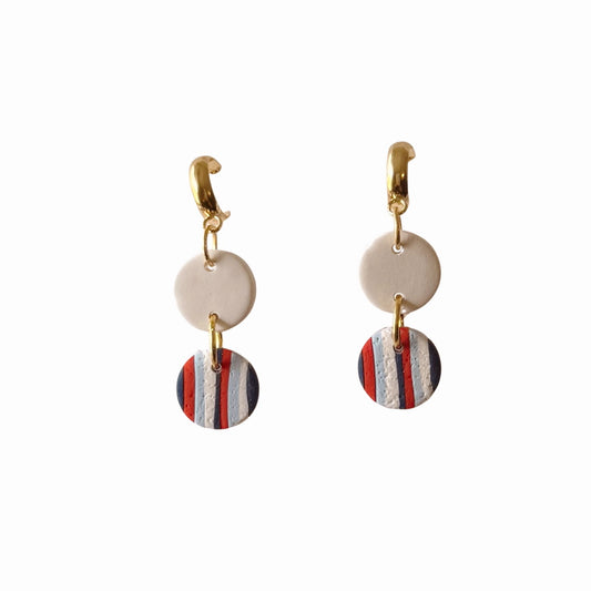 Navy and Red Stripes