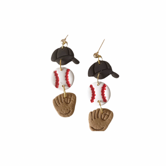 Custom Baseball Earrings | Gifts, Jewelry, Sports, Baseball