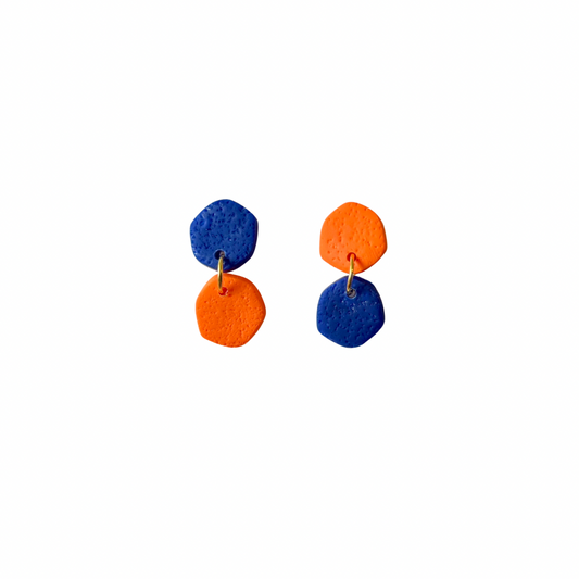 Laine-Ultramarine Blue and Orange