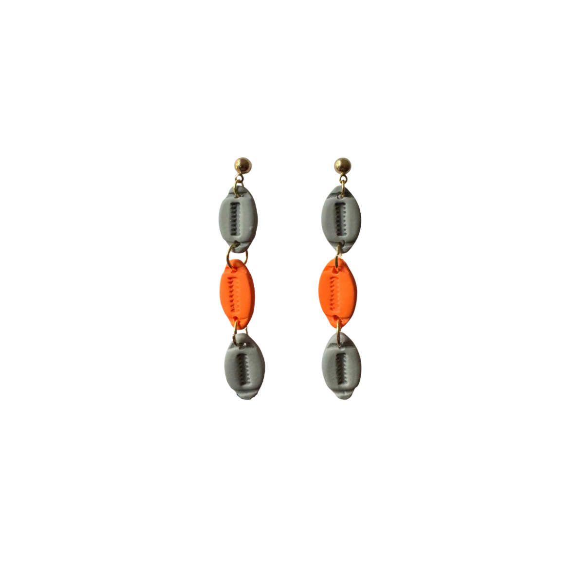 Orange and Grey Footballs