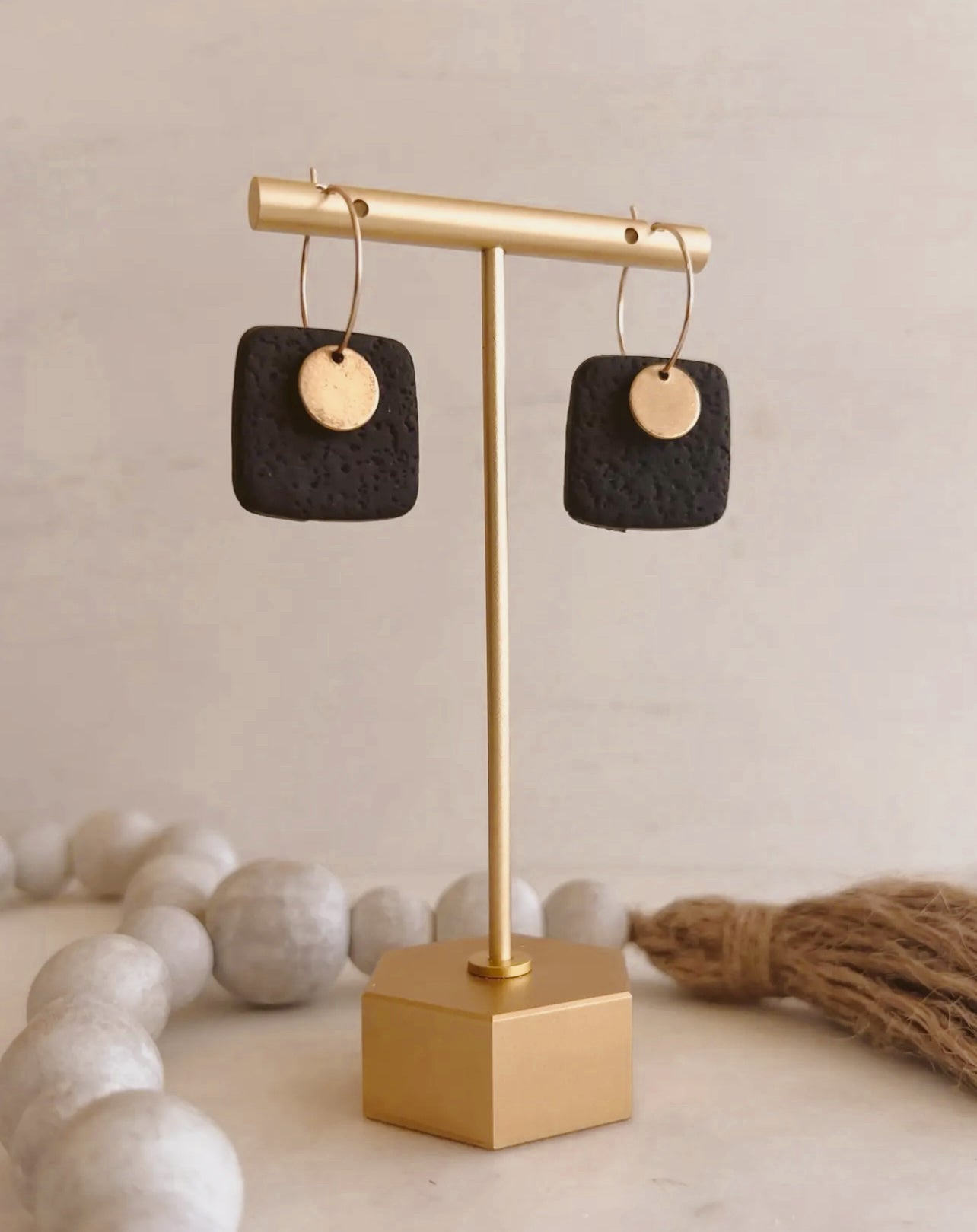 Charming Square Dangle