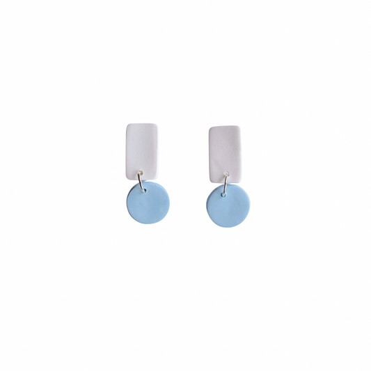 Reign- Pale Blue and White