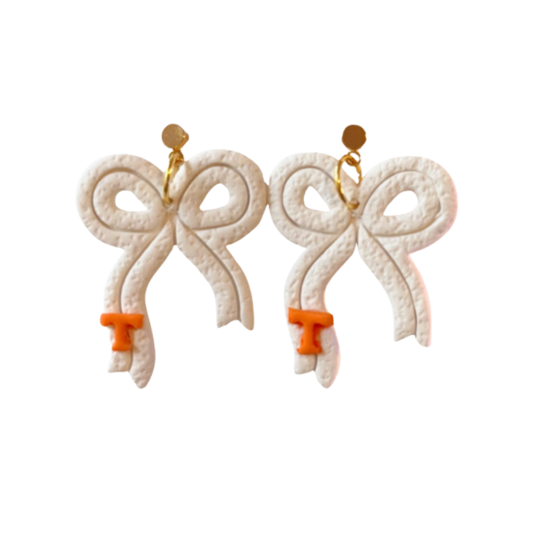 White and Orange Bows (Licensed)