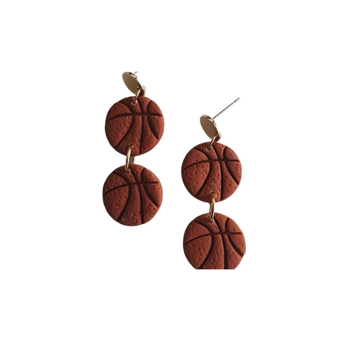 Basketball Dangles | Sports Earrings, Game Day