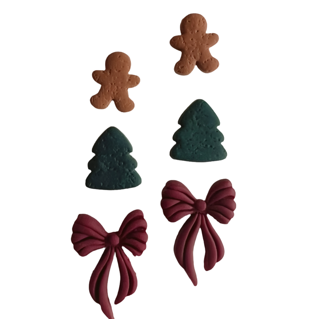 Christmas Stud Set | Holiday Christmas Studs