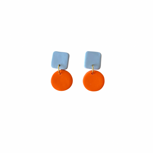 Emelyn-Pale blue and Orange