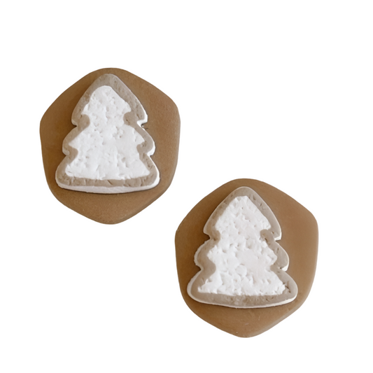 Christmas Tree Studs | Boho | Minimalist | Holiday