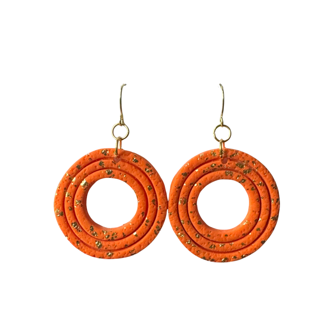 Orange and Gold Shimmer