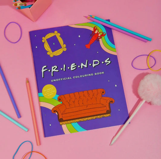 “Friends” coloring book