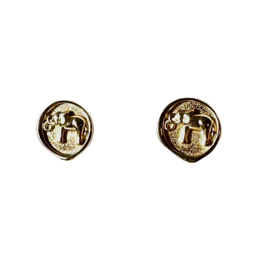 Gold Filled Elephant Studs | Alabama, Zoo, Gifts, Game Day