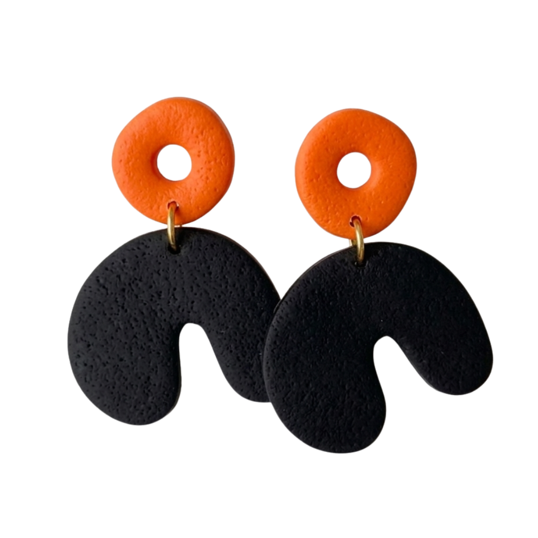 CADEE- BLACK AND ORANGE