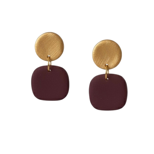 Dainty-Garnet and Gold