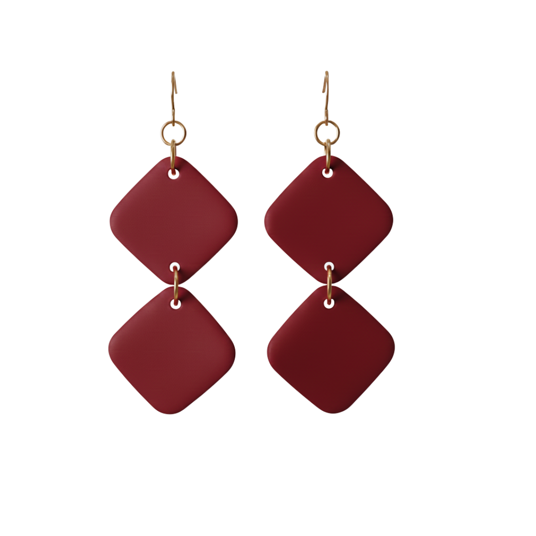 Ellison | Gameday Clay Drop Earrings
