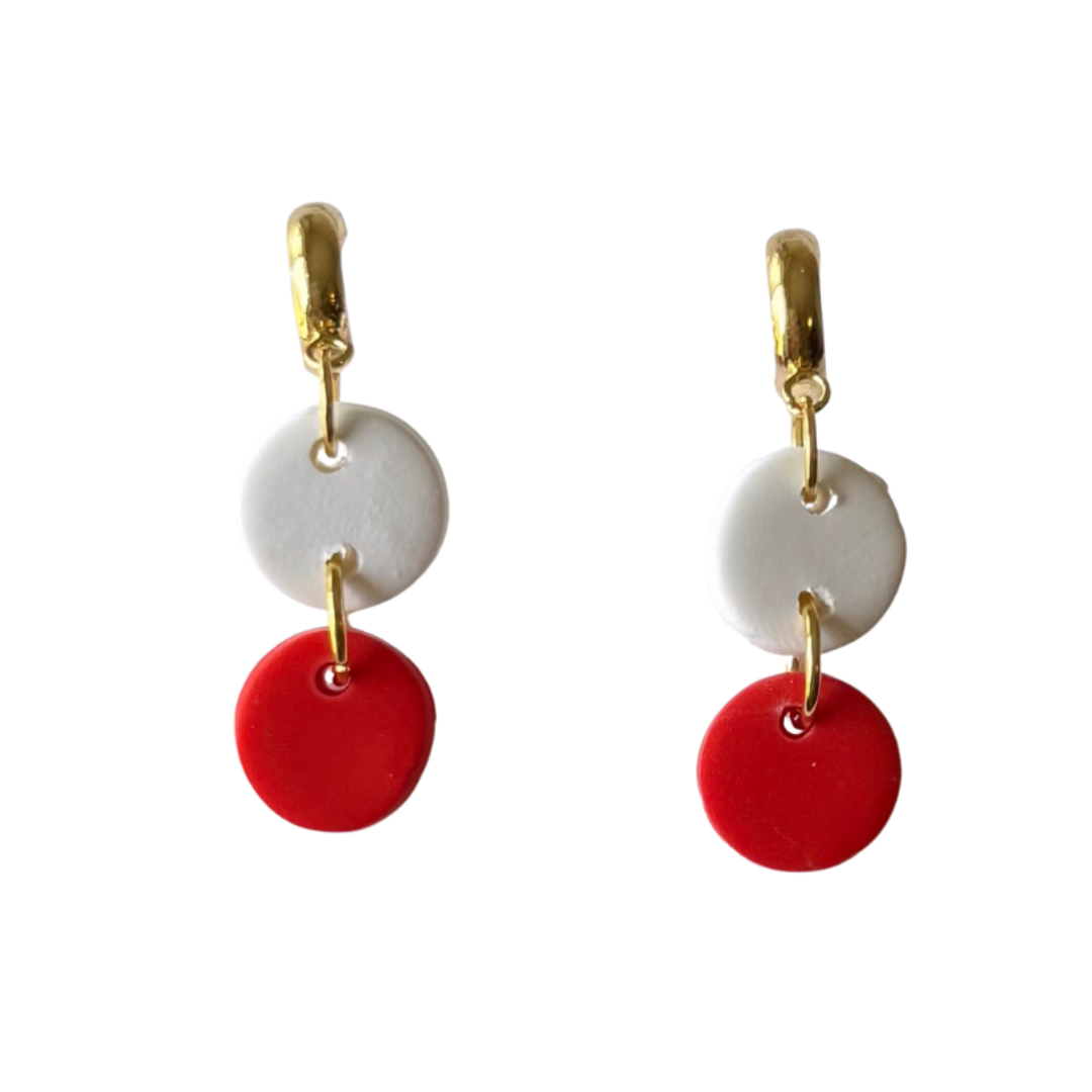 Ember | Gameday Huggie Hoop Earrings