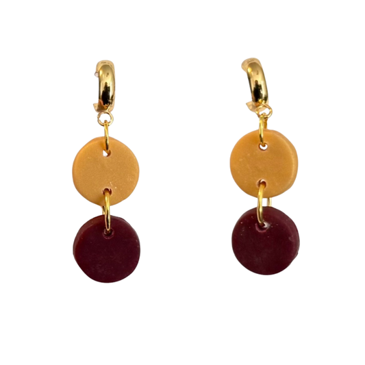 Ember-Garnet and Gold