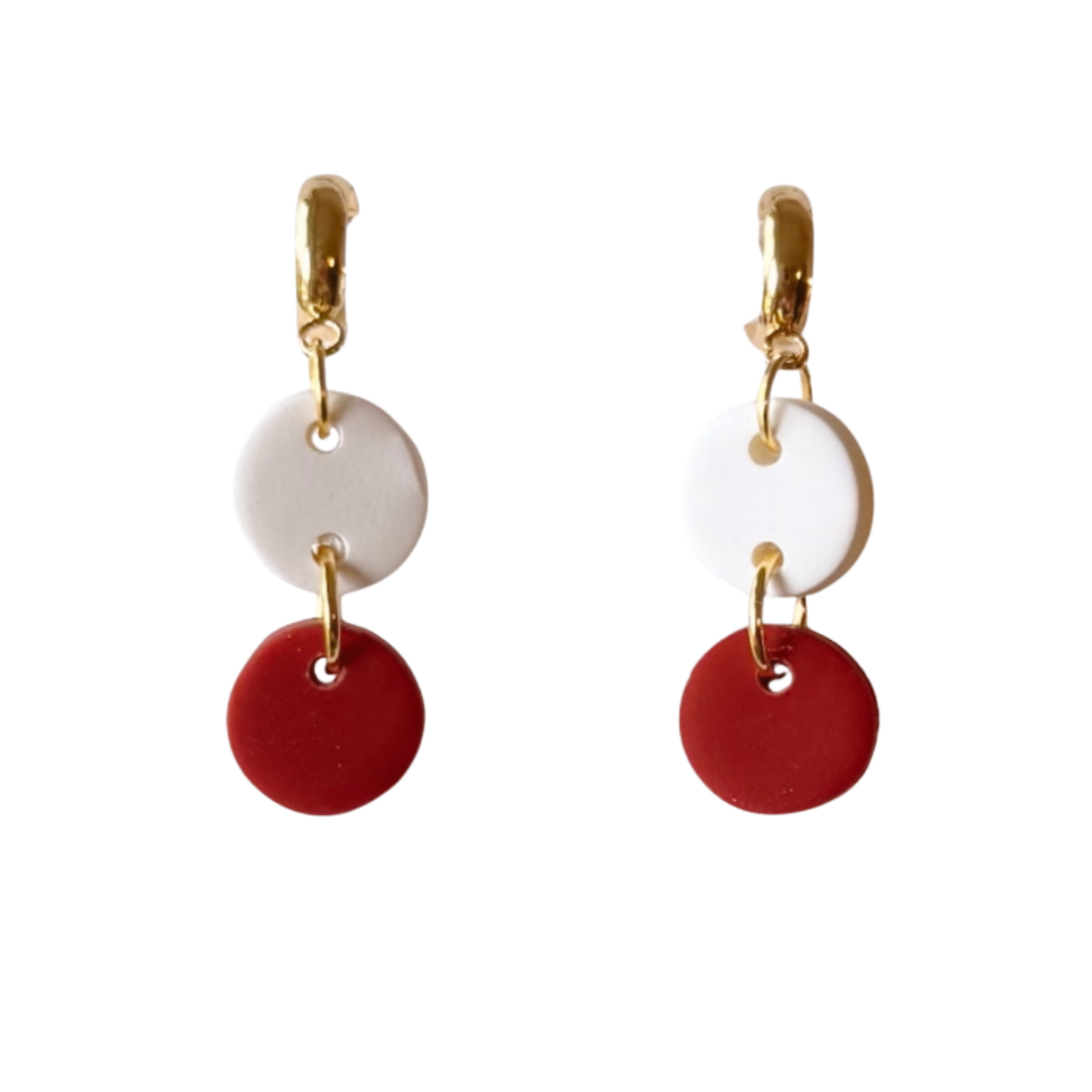 Ember | Gameday Huggie Hoop Earrings